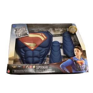 DC Justice League Superman Hero Ready Set Kids Boys 4+ NWOT